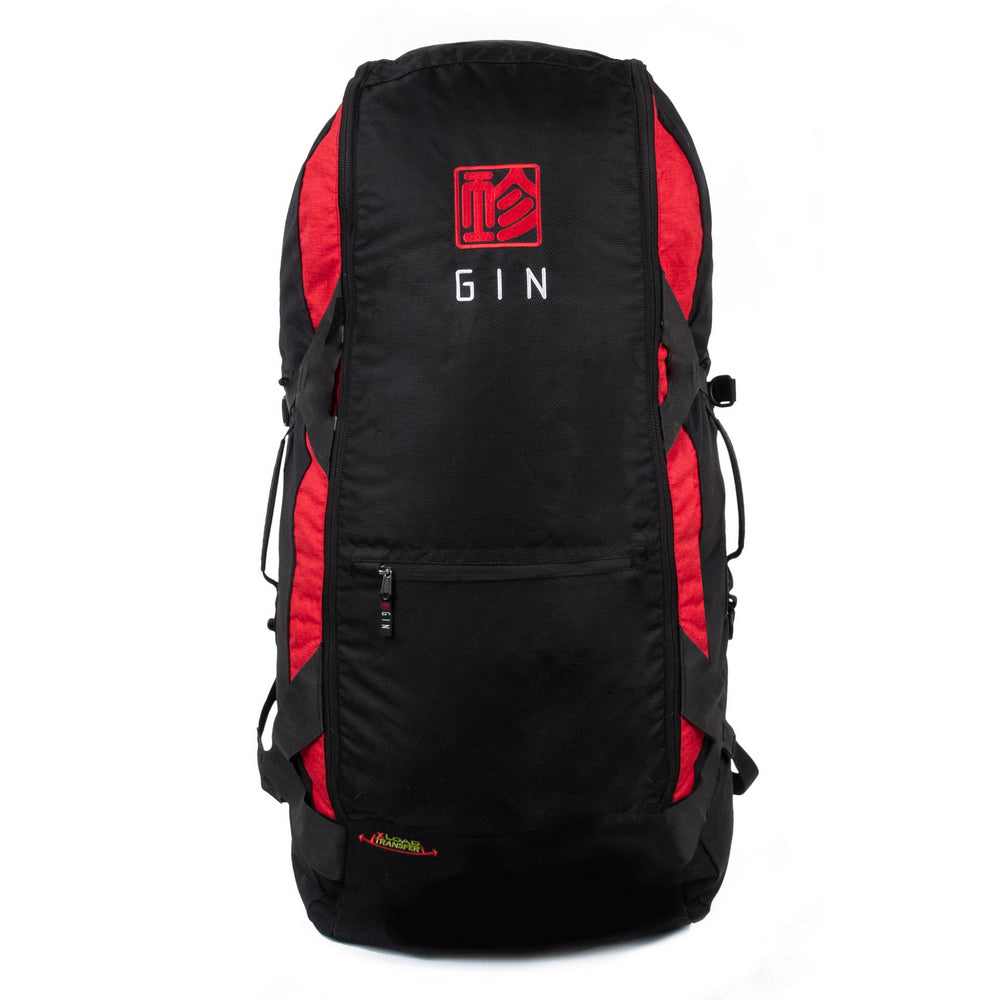 Gin Classic Rucksack Black & Red Backpack