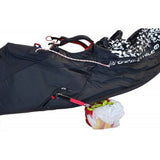 Gin G-chute (drag parachute) mounted in Gin Genie Race 4 harness (not included)