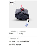  light and compact front mount reserve outer container