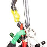 Light carabiner connection