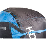 Kortel Kolibri Backpack 60L. Single zipper to open all or part of the bag.