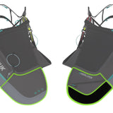 Two types of protector: airbag or foam