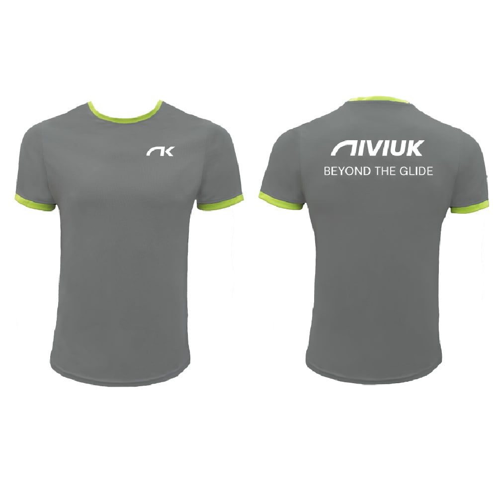 Niviuk Technical T-shirt Grey-Green BEYOND THE GLIDE