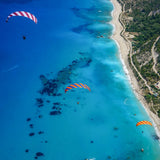 Phi SYMPHONIA trio | special colour 17 Red-Sun | serial colour 04 Bordeaux-White | special colour Orange-Blue