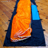  draw cord with stopper to hold the leading edge.