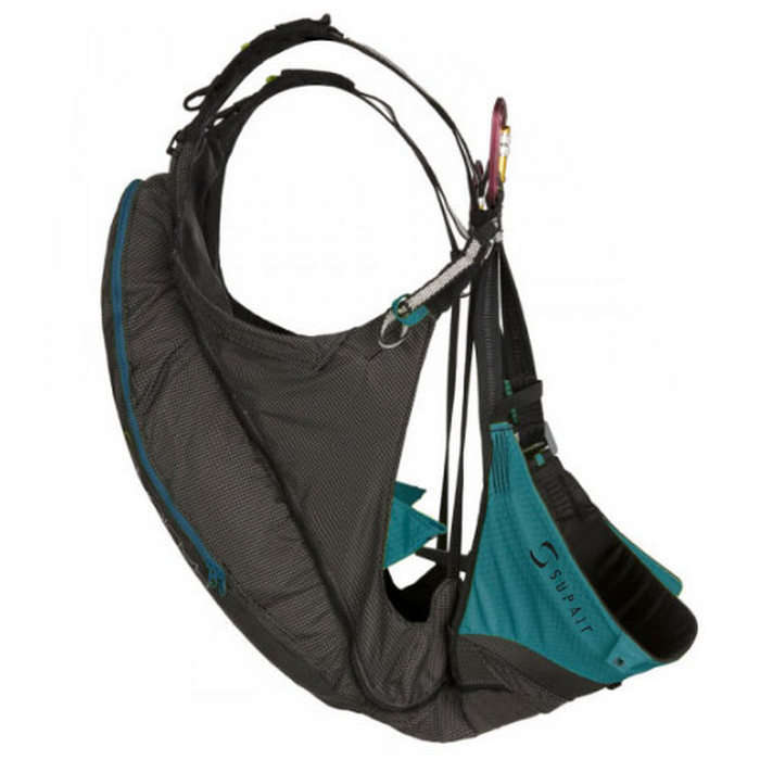 Radical 3 harness, without optional airbag/backpack back protector module transforms the Radical 3 into a fully reversible full airbag harness/backpack.