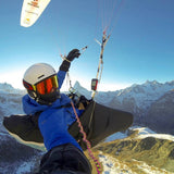 Multiple Swiss champion and X-Alps athlete Martin Muller with Syride SYS'Nav V3 riser mounted