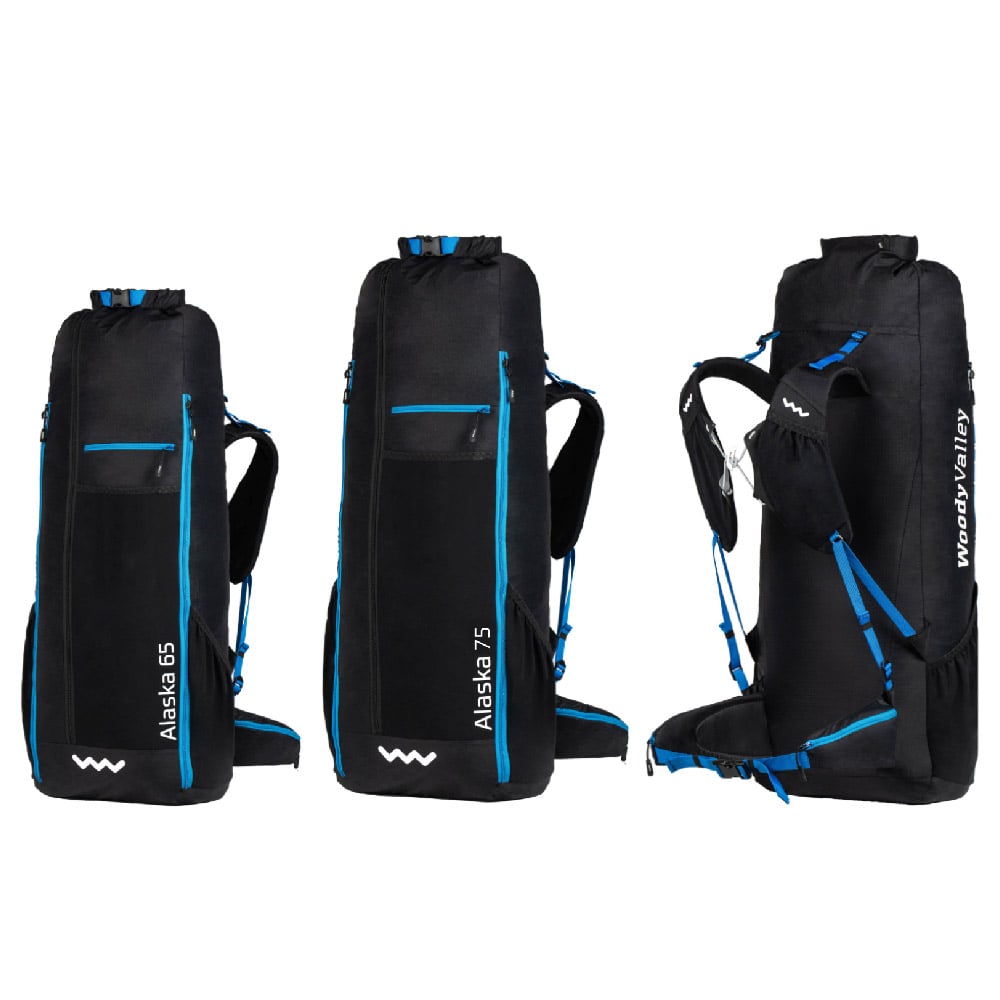 Woody Valley Alaska 65 and Alaska 75 Backpacks