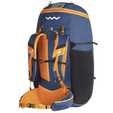 Woody Valley Wani 3 reversible paragliding harness-rucksack in rucksack mode in Blue-Orange colours