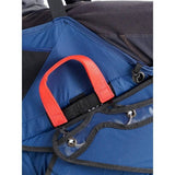 Integrated reserve parachute container under the seat board