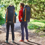 Woody Valley Crest with rucksack