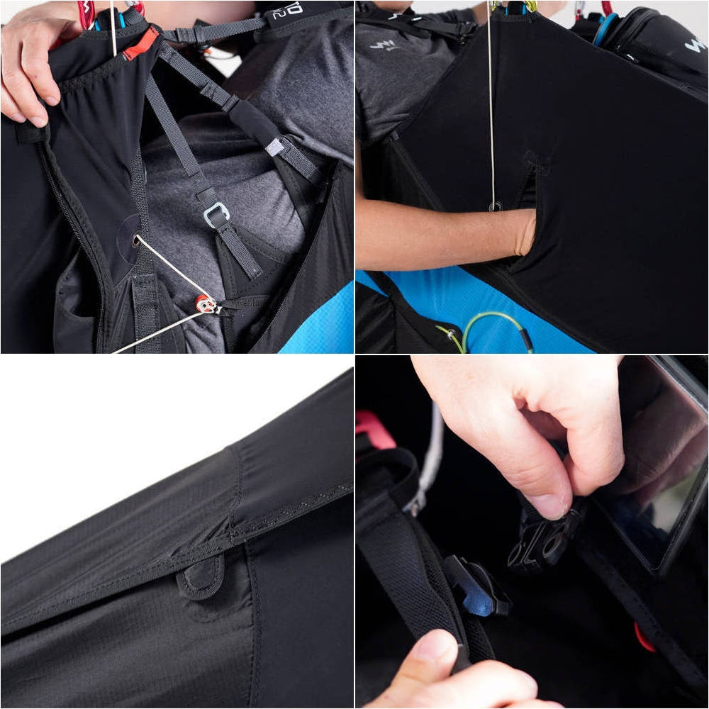 Woody Valley GTO light 2 speedbag (leg cover) details