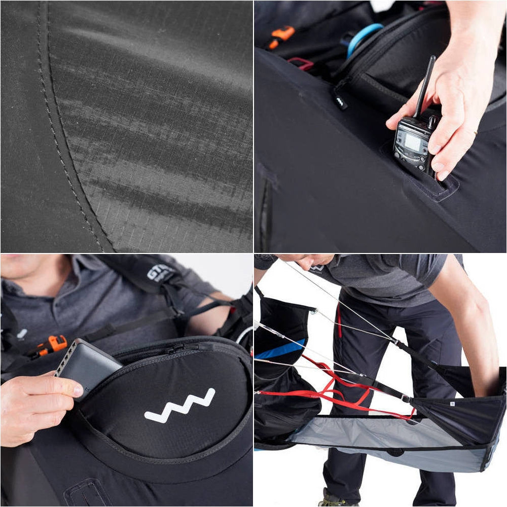 Woody Valley GTO light 2 speedbag (leg cover) details | Foot sliding protection optional extra