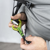 Leg strap loops in the main carabiners