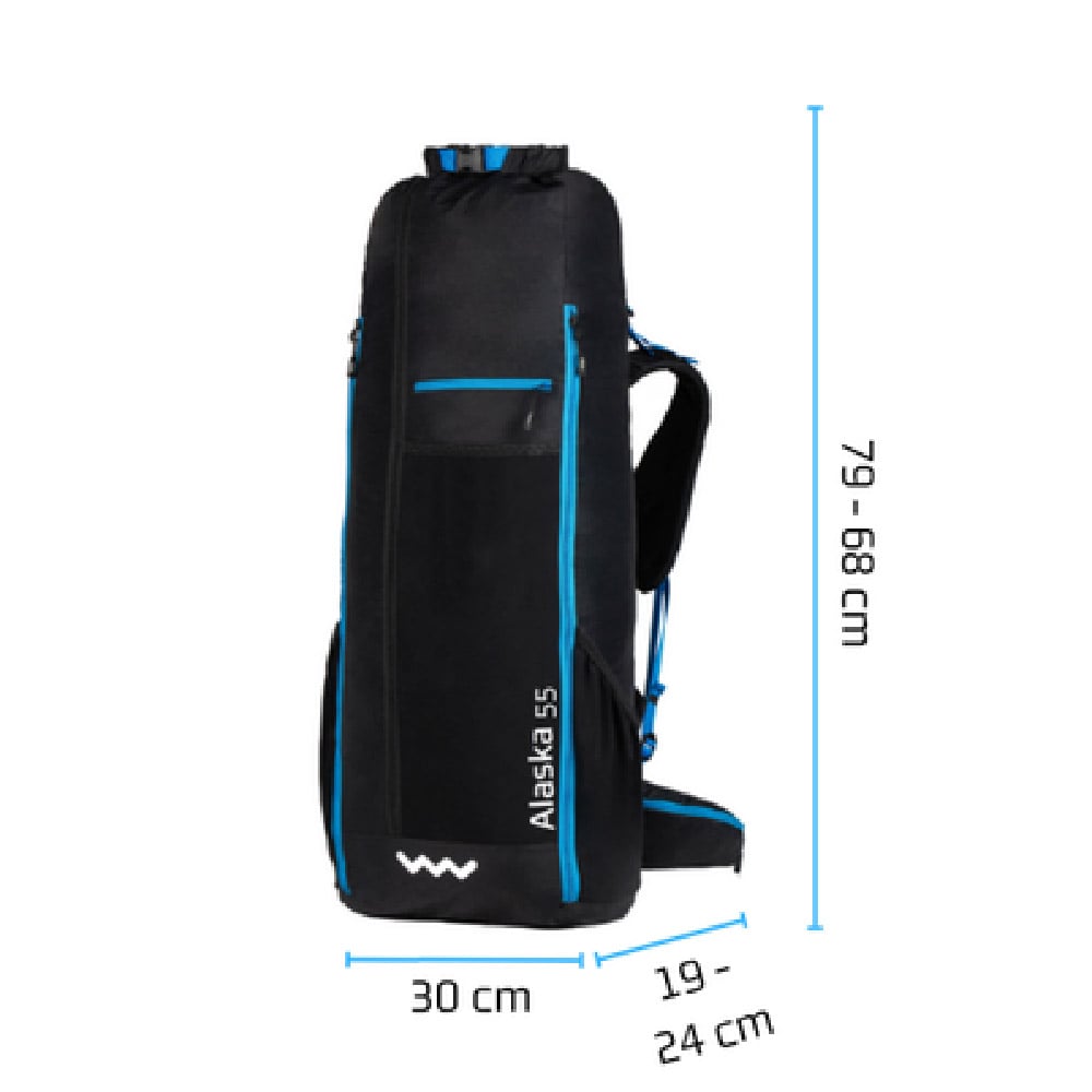 Woody Valley Alaska 55 Backpack 41-57L