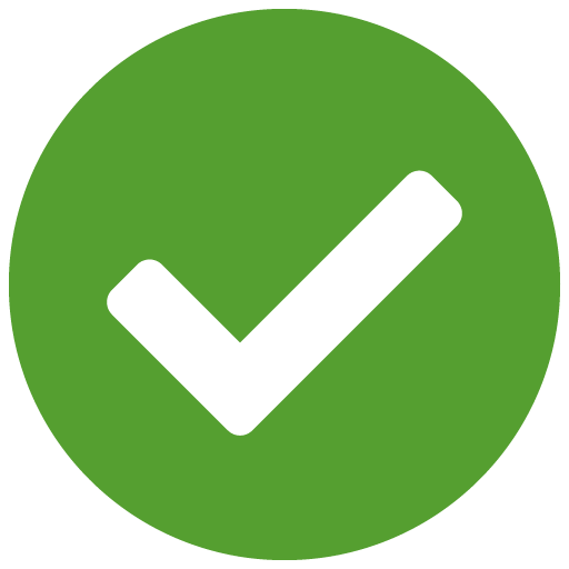 Green stock status icon