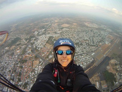 New Venezuelan paragliding record for Joanna Di Grigoli