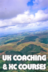 Paragliding UK Paraglider Pilot Coaching & XC Courses 2005
