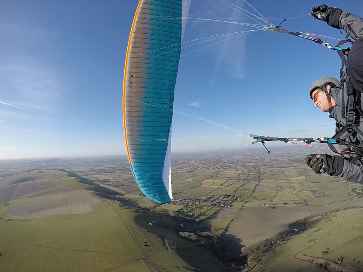 Keeping control on a paraglider