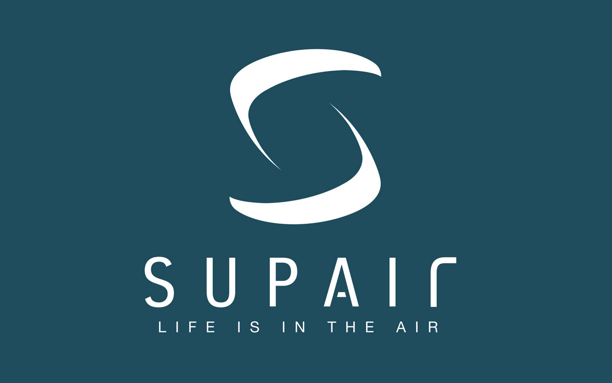 Supair new logo and motto