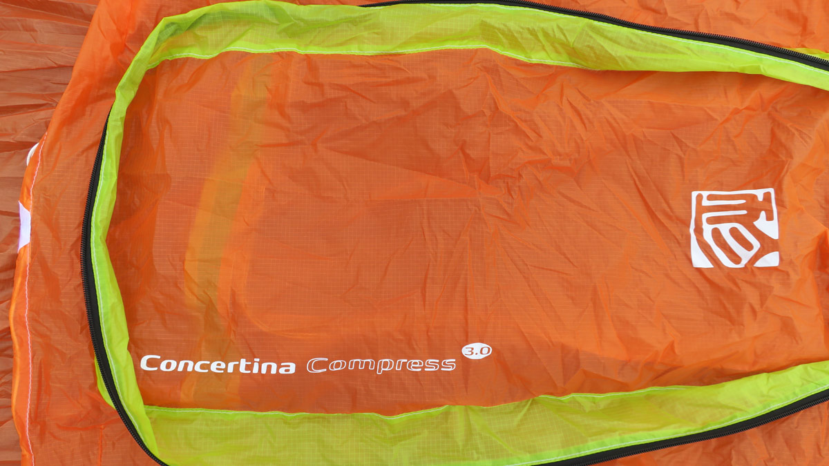 Gin CONCERTINA COMPRESS BAG review - Flybubble