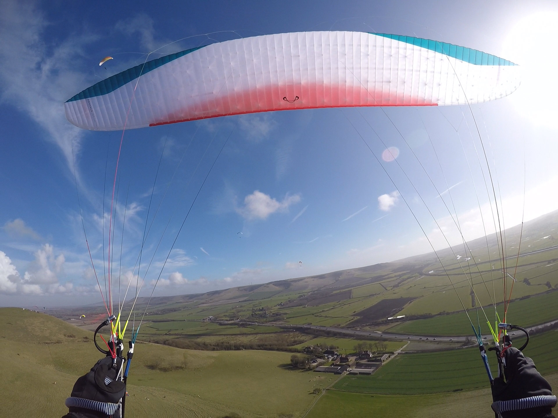 How to review a paraglider: pitch