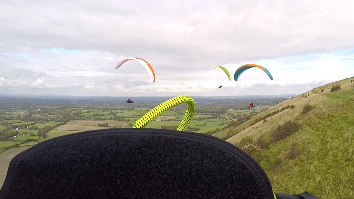 How to fly in paragliding traffic: eek