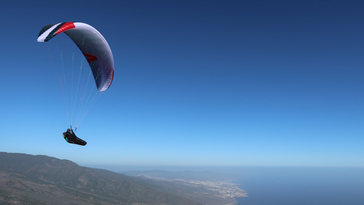 Skywalk ARAK paraglider review: on glide