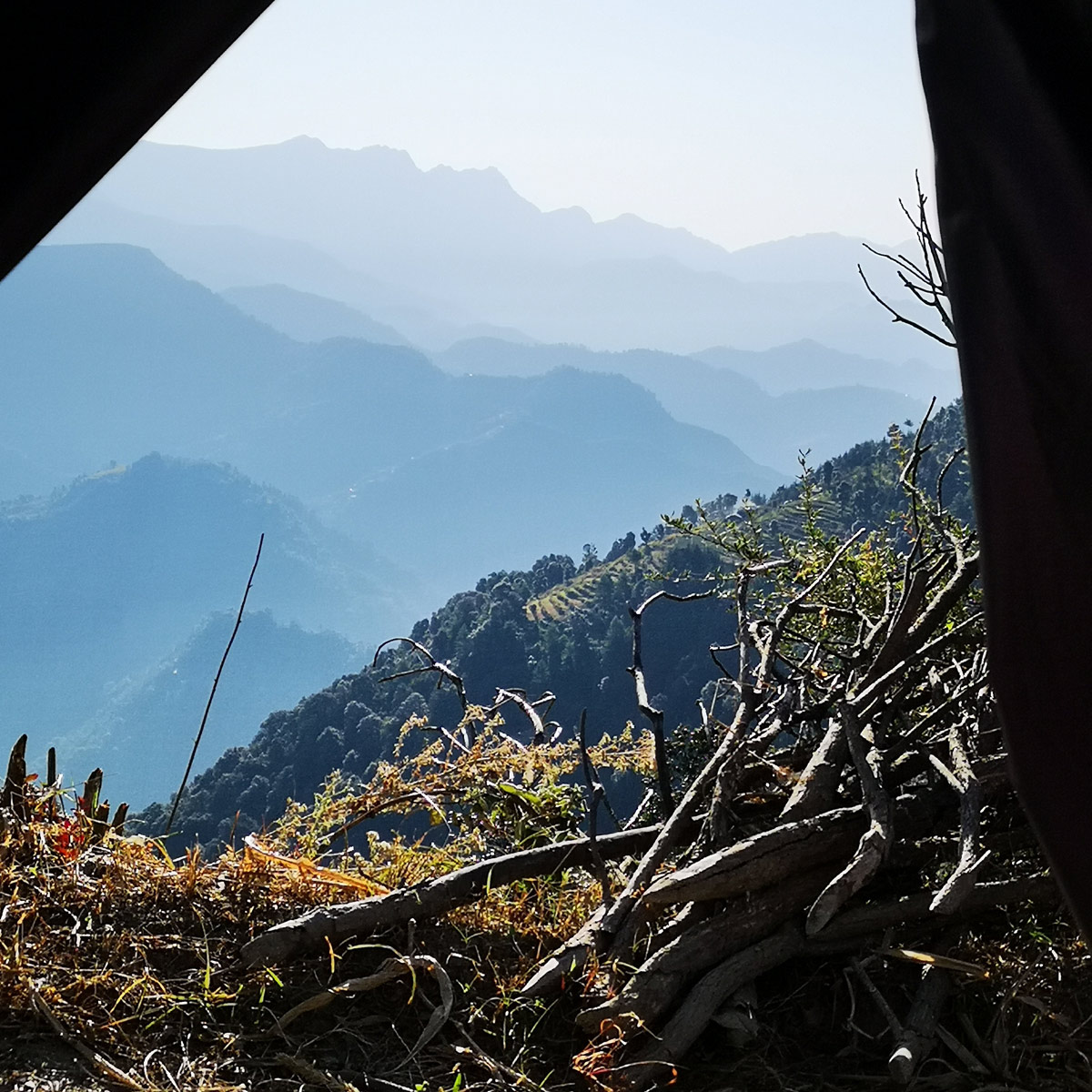 Paragliding Bir (Himalaya): solitude