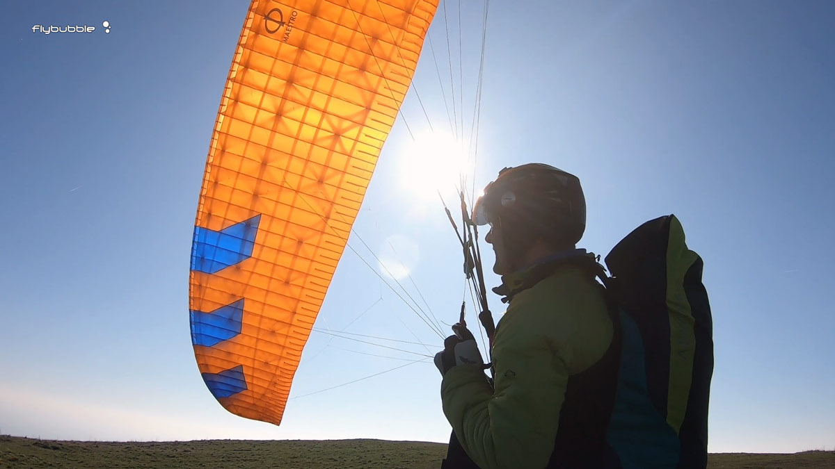 Phi MAESTRO paraglider review - construction