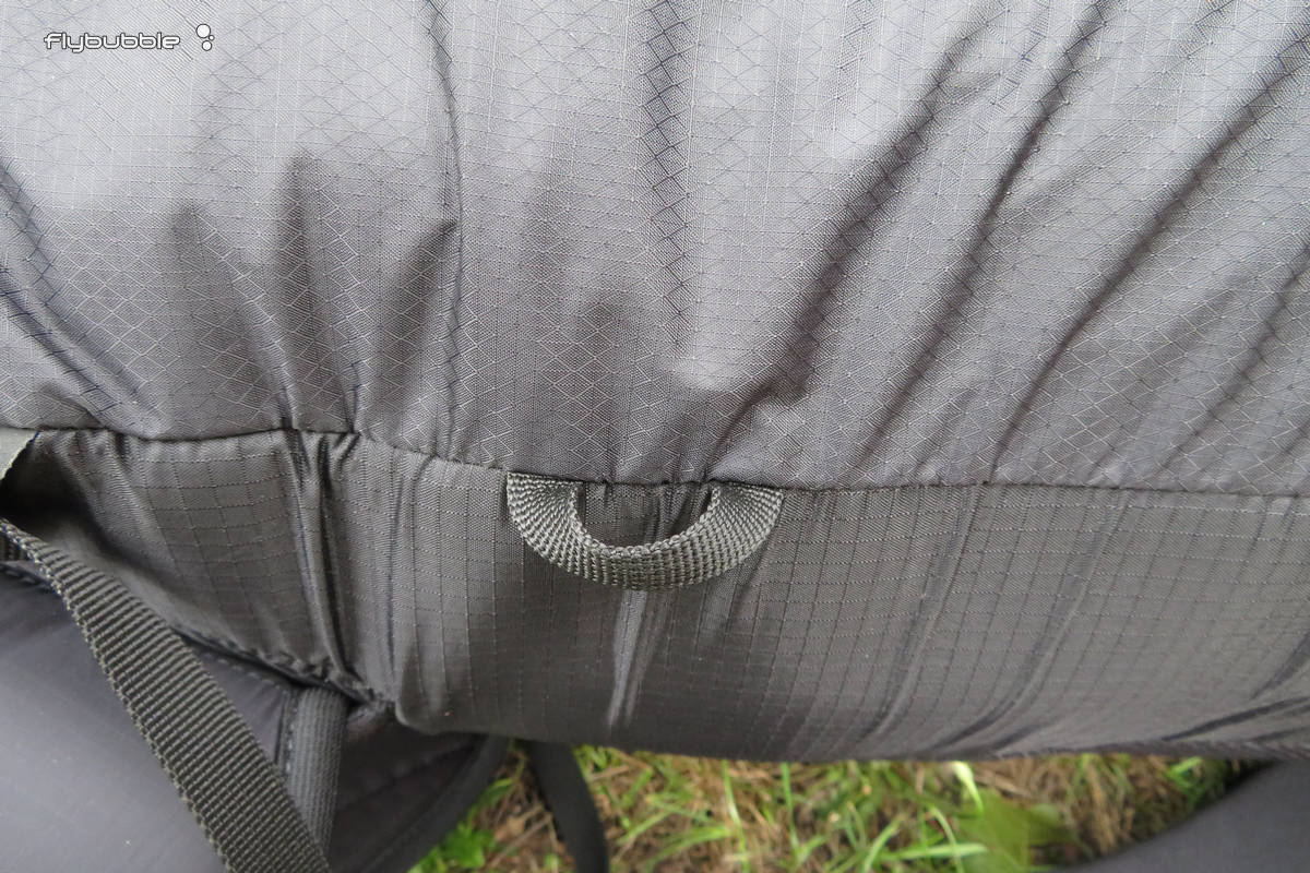 Attachment points for poles, or tent/sleeping bag rolls, or anything else you find yourself walking with, on the bottom and sides.