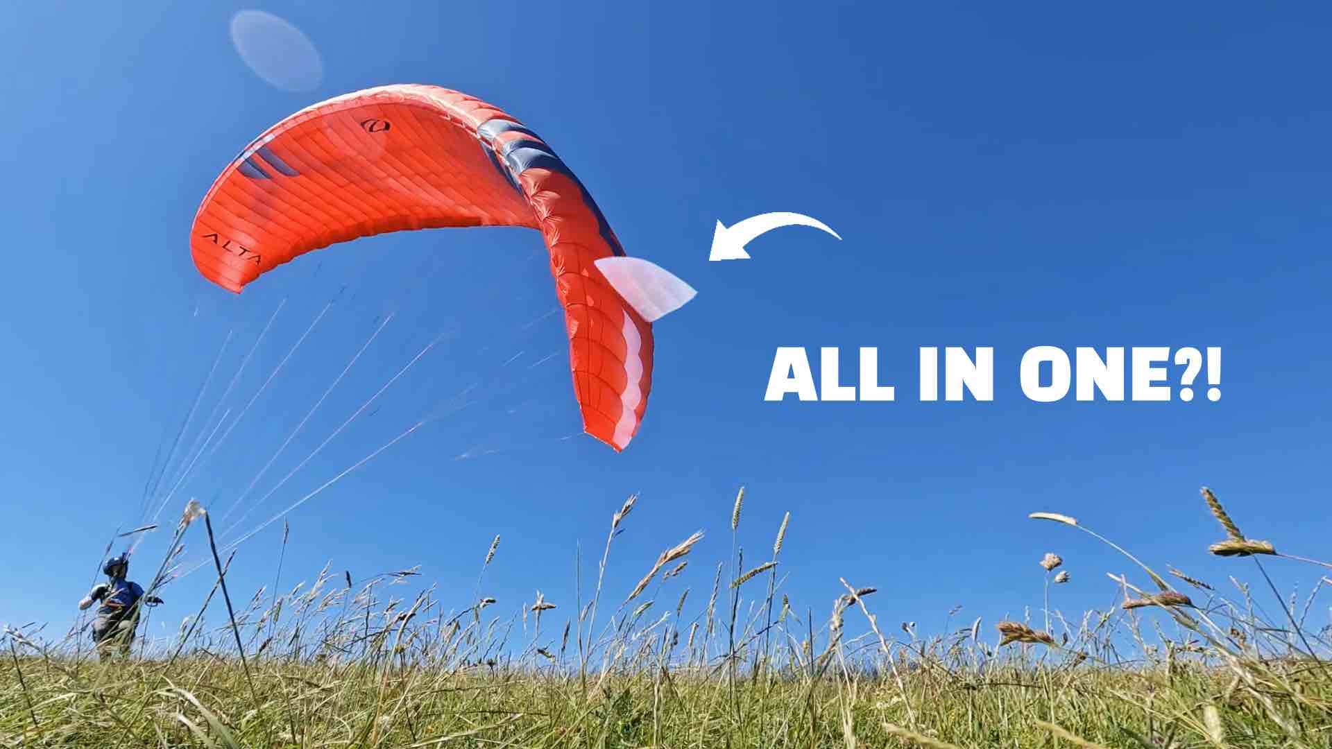 Ultra-light HIGH A Paraglider Review: Ozone Alta (A safety, Low B performance & X-Alps Weight