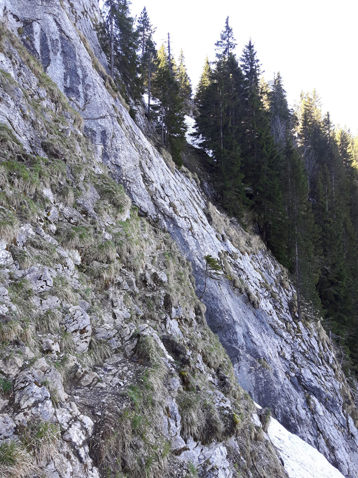 Bornes To Fly: day 3 cliff face