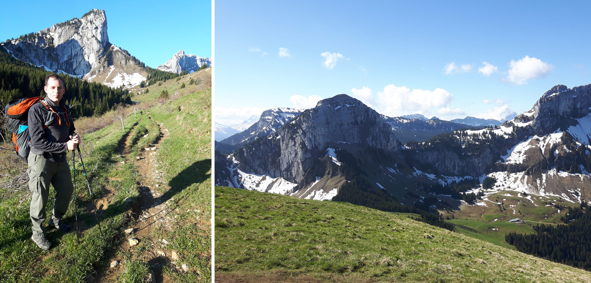 Bornes To Fly: Day 3 hike up to Sur Cou