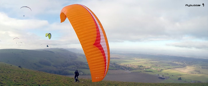 Groundhandling the Gin GTO 2 paraglider