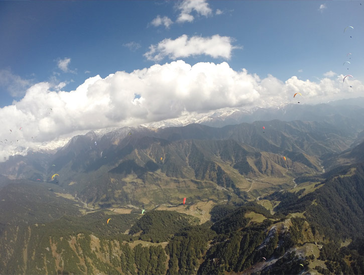  himalayan paragliding