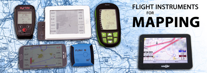 Flight Instruments For Mapping