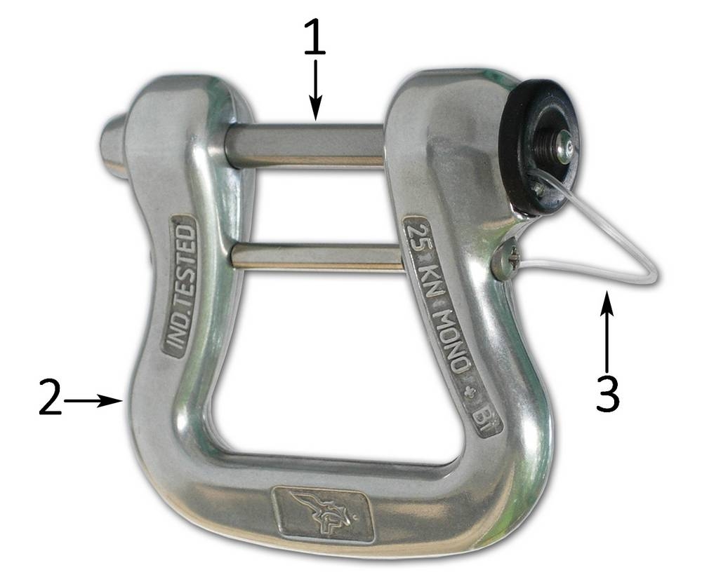 Finsterwalder Pin Lock Karabiner - Details