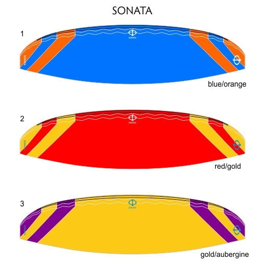 Phi SONATA standard colours