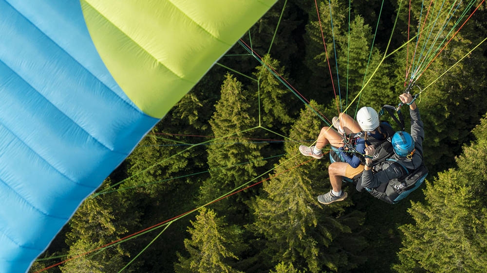 Supair MINIMAX 3 tandem passenger harness for paragliding