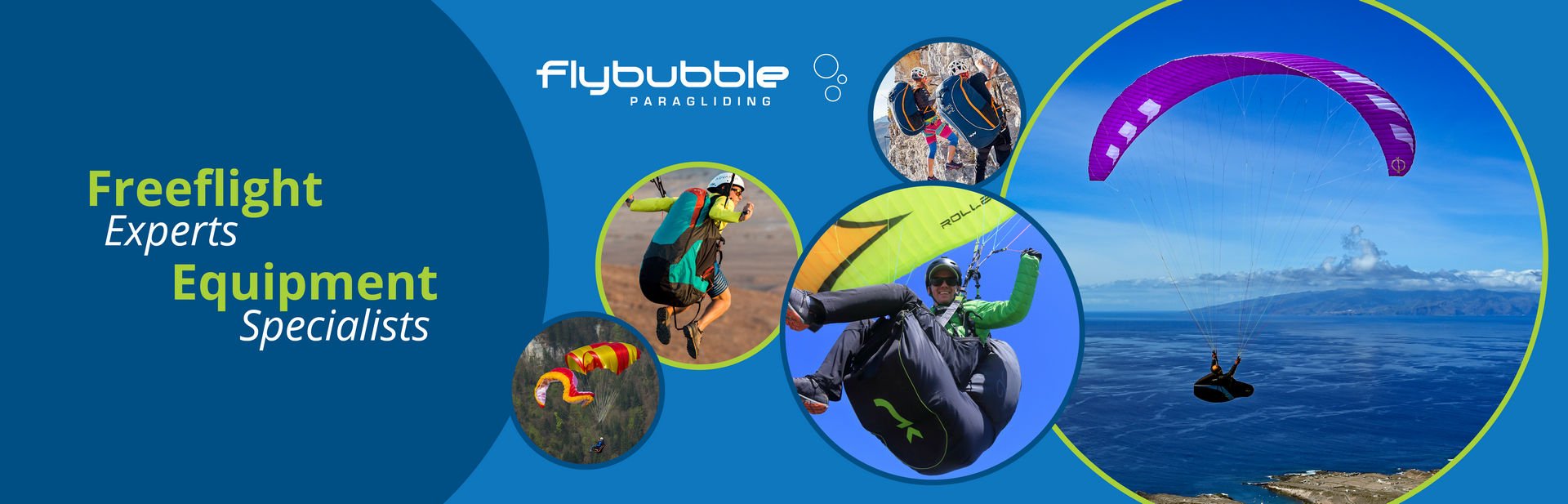 Flybubble - Your paragliding freeflight experts. Equipment specialists.